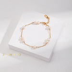 BLAIR Minimalist Pearl Bracelet - ZEN&CO Studio