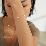 BLAIR Minimalist Pearl Bracelet - ZEN&CO Studio