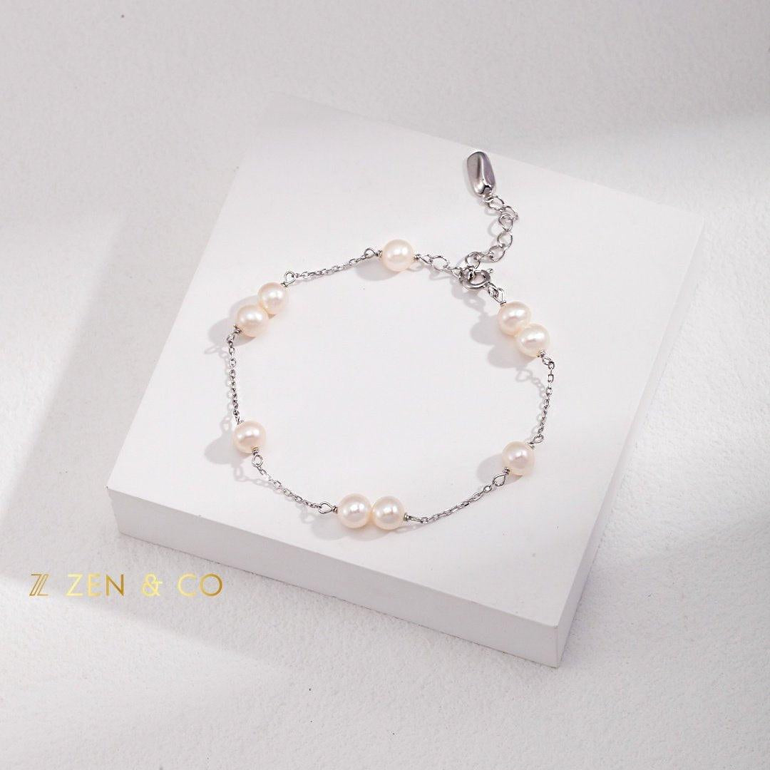 BLAIR Minimalist Pearl Bracelet - ZEN&CO Studio