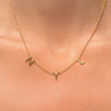 BROOKE Personalized Loose Letter Necklace - ZEN&CO Studio