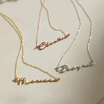 CARRIE Personalized Nameplate necklace - ZEN&CO Studio