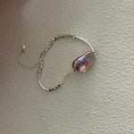 CHIARA Purple Baroque Pearl Bracelet - ZEN&CO Studio