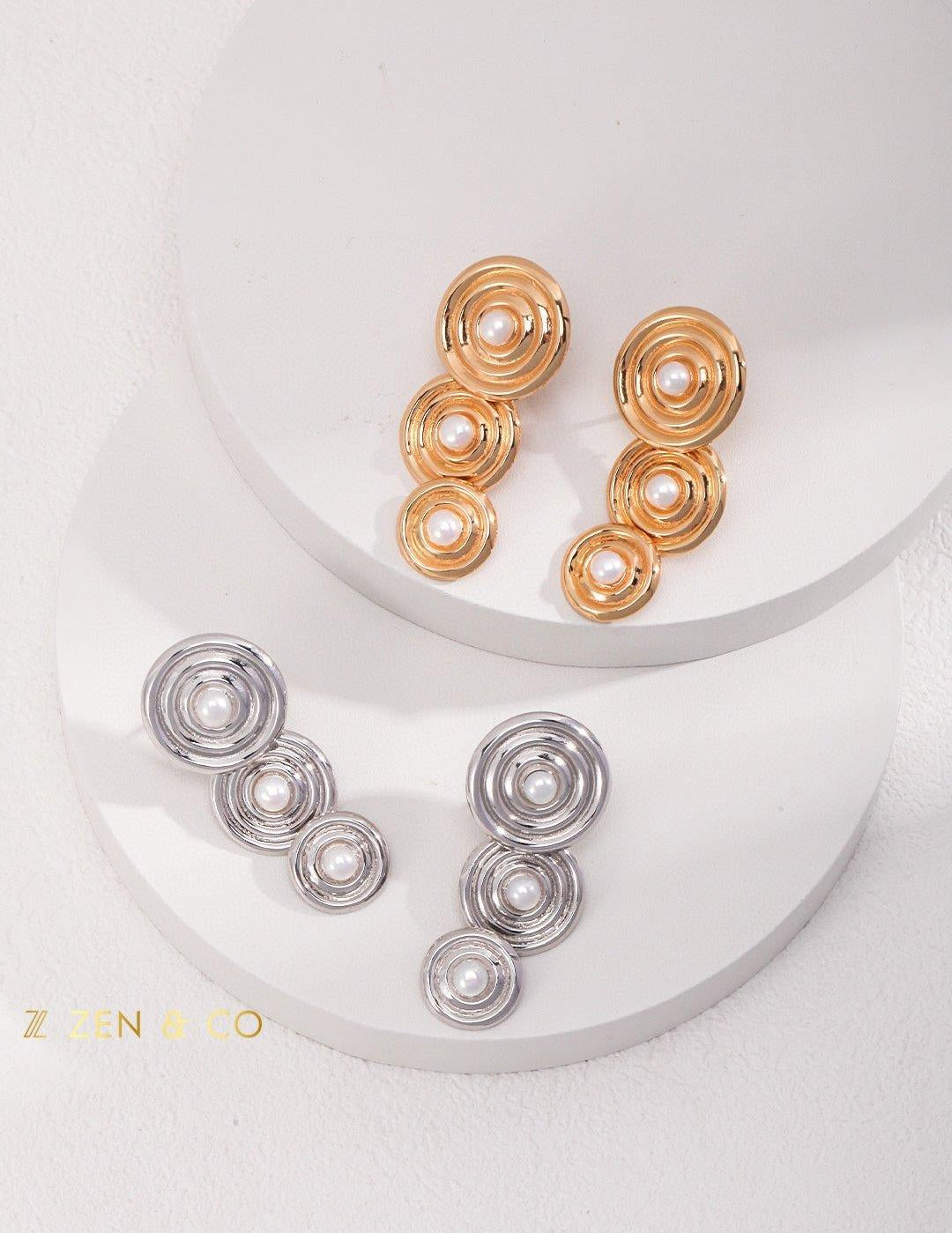 CLEO Doughnut dangle earrings - ZEN&CO Studio