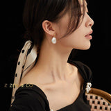 DIANA Baroque pearl drop earrings - ZEN&CO Studio