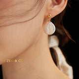 DIANA Baroque pearl drop earrings - ZEN&CO Studio