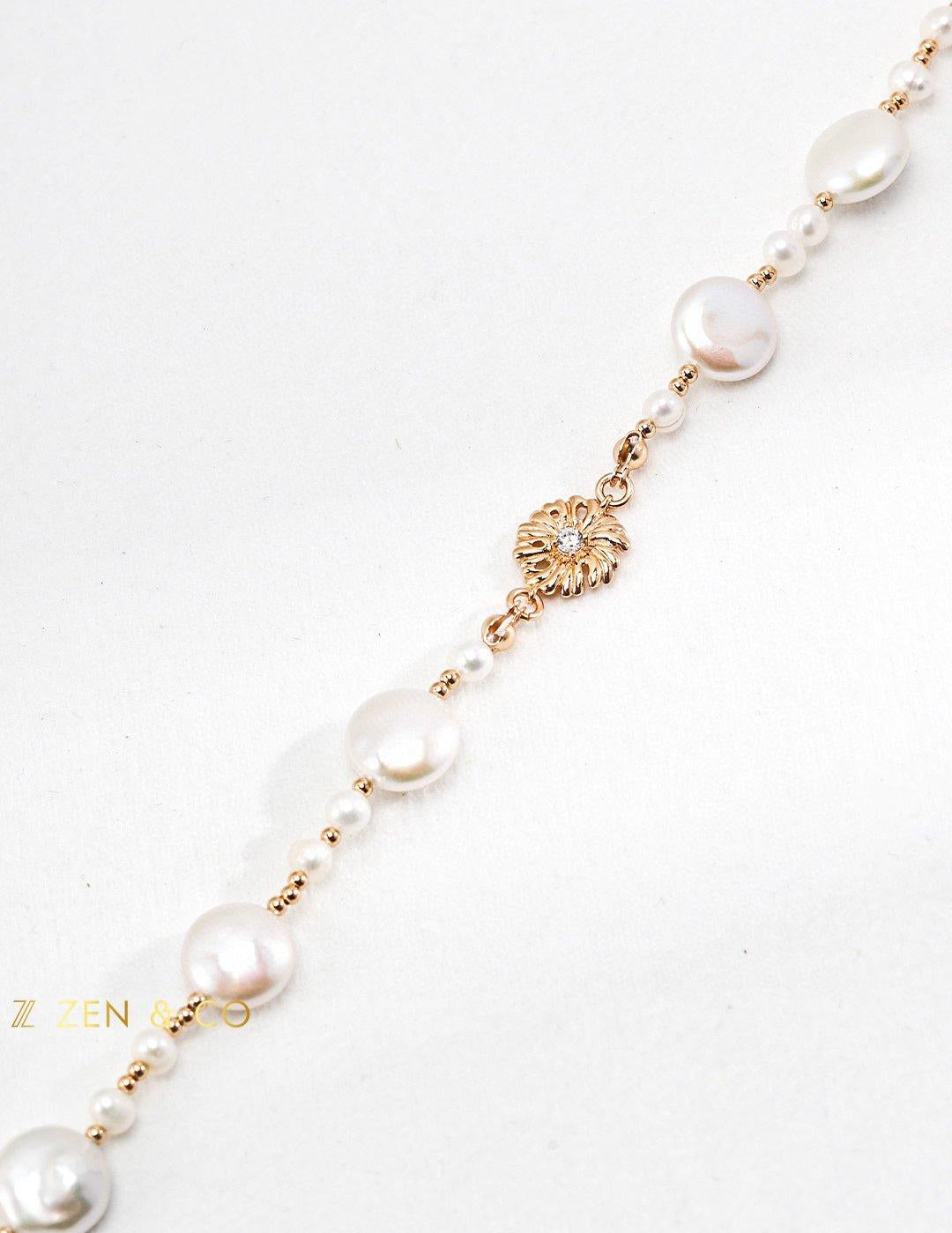 DOMINIQUE Extravagant Pearl Necklace - ZEN&CO Studio