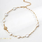 DOMINIQUE Extravagant Pearl Necklace - ZEN&CO Studio