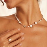 DOMINIQUE Extravagant Pearl Necklace - ZEN&CO Studio