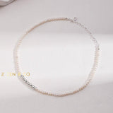 DOTTIE Tiny Beaded pearl necklace - ZEN&CO Studio