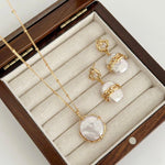 ELISABETH Baroque pearl jewelry set - ZEN&CO Studio