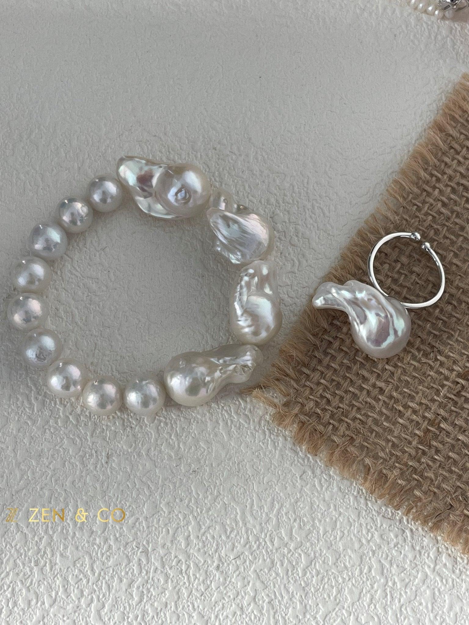 FELICITY Baroque pearl bracelet - ZEN&CO Studio