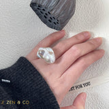 FELICITY Baroque pearl ring - ZEN&CO Studio