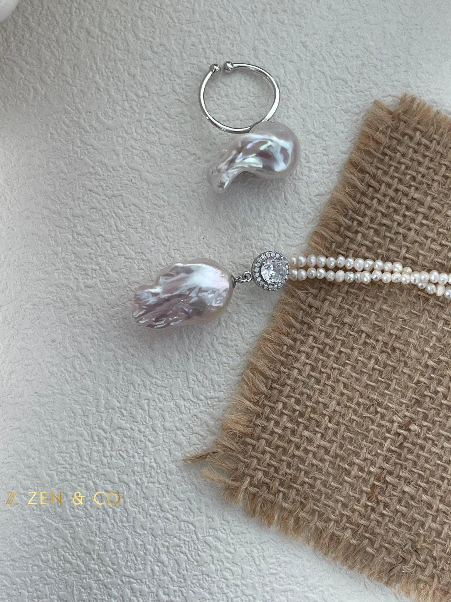 FELICITY Baroque pearl ring - ZEN&CO Studio