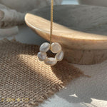 FLOWER POWER Pearl pendant necklace - ZEN&CO Studio