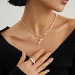 GAIA Dainty Baroque pearl necklace - ZEN&CO Studio