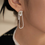 GARDA Fluid Way of Water dangle earrings - ZEN&CO Studio