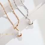 GOLDIE Pearl pendant necklace - ZEN&CO Studio