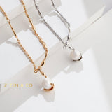 GOLDIE Pearl pendant necklace - ZEN&CO Studio