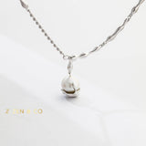 GOLDIE Pearl pendant necklace - ZEN&CO Studio