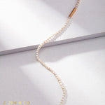 HANNAH Beaded dainty pearl necklace - ZEN&CO Studio