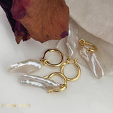 HANNI Keshi Pearl drop earrings - ZEN&CO Studio