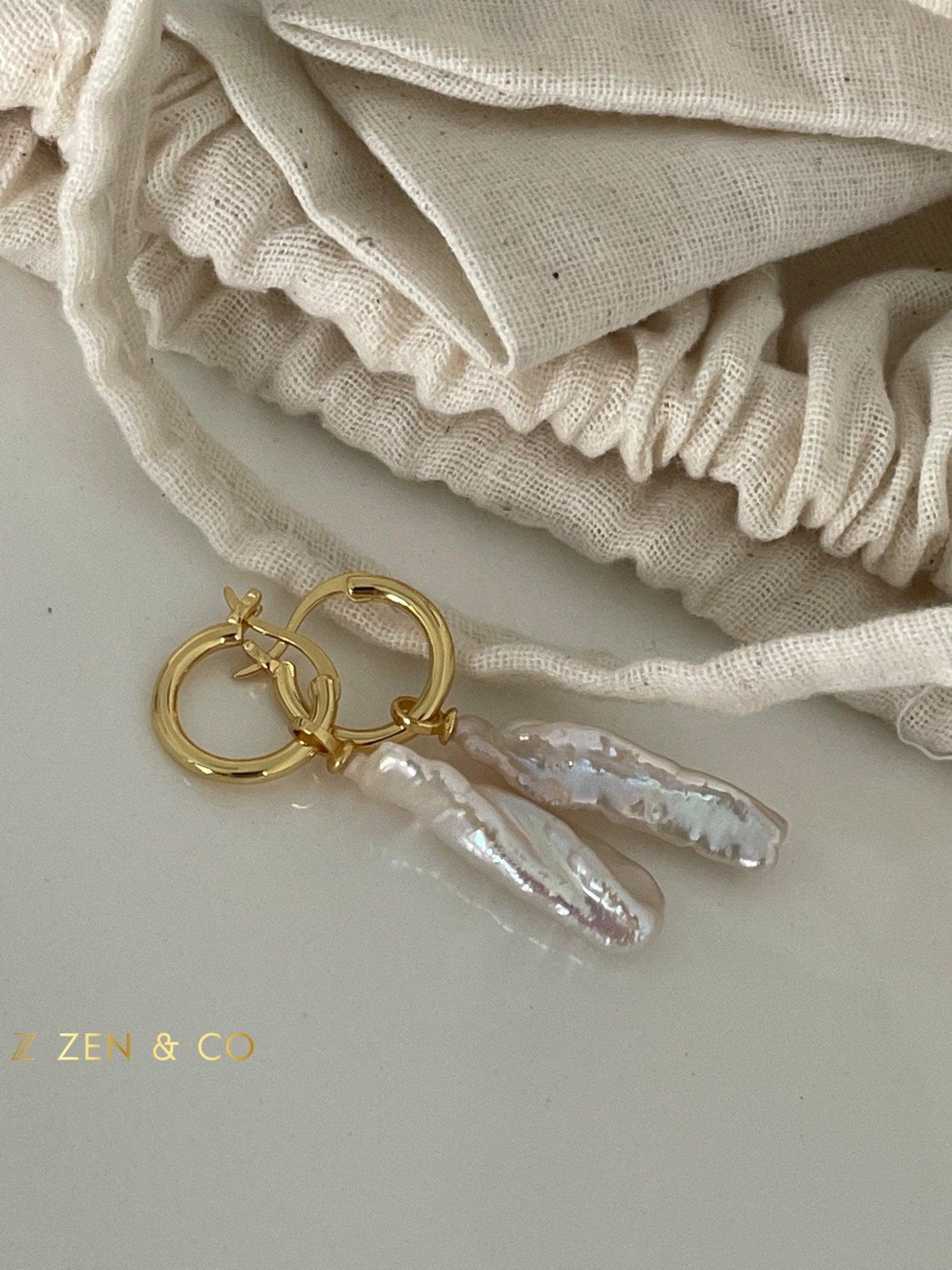 HANNI Keshi Pearl drop earrings - ZEN&CO Studio