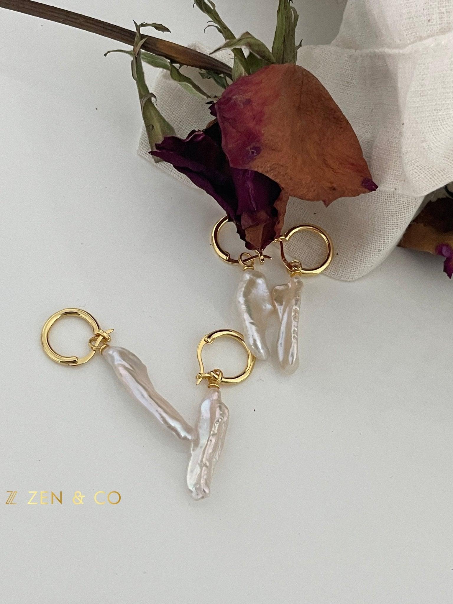 HANNI Keshi Pearl drop earrings - ZEN&CO Studio