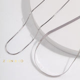 HERRINGBONE Minimalist Herringbone necklace - ZEN&CO Studio