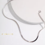 HERRINGBONE Minimalist Herringbone necklace - ZEN&CO Studio