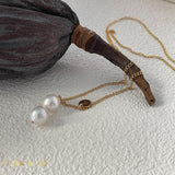 HULU Double Pearl necklace - ZEN&CO Studio