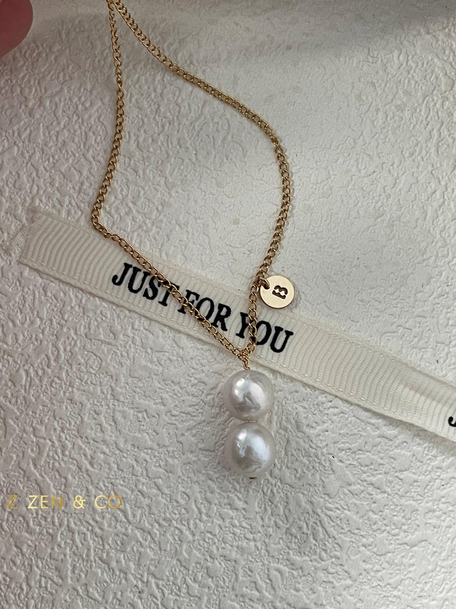 HULU Double Pearl necklace - ZEN&CO Studio