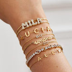 INDIE Personalized Nameplate charm bracelet - ZEN&CO Studio