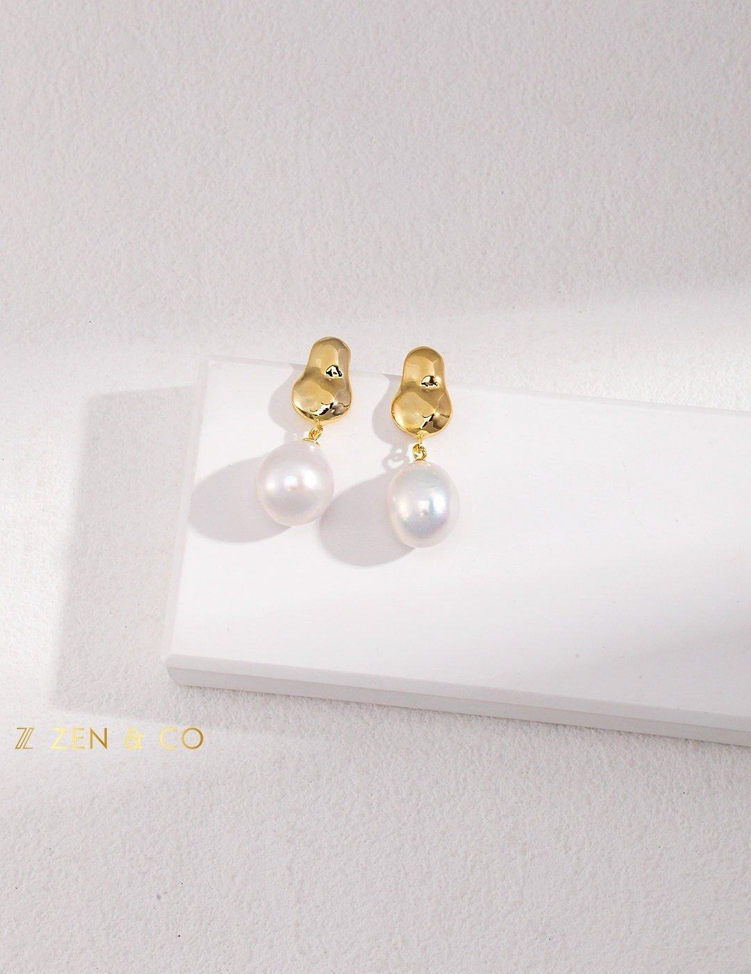 JANE Baroque pearl drop earrings - ZEN&CO Studio