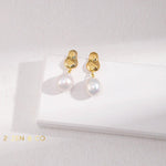 JANE Baroque pearl drop earrings - ZEN&CO Studio