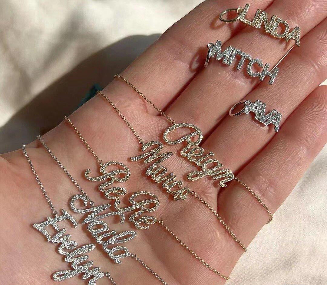 JESSICA Personalized Nameplate Necklace - ZEN&CO Studio