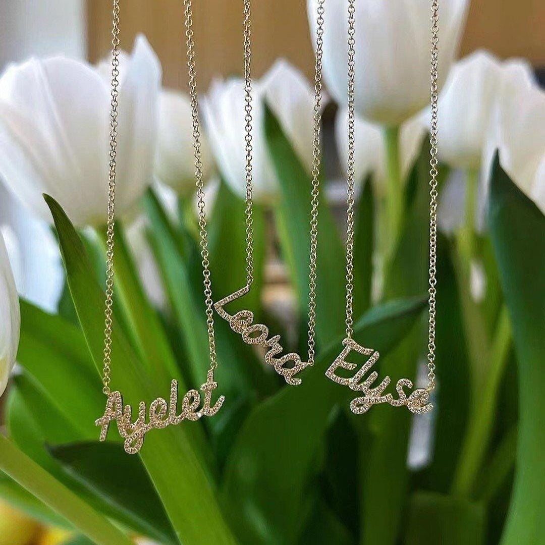 JESSICA Personalized Nameplate Necklace - ZEN&CO Studio