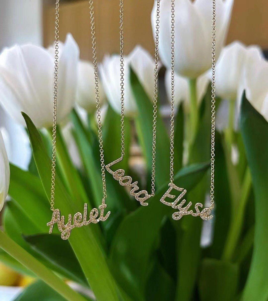 JESSICA Personalized Nameplate Necklace - ZEN&CO Studio