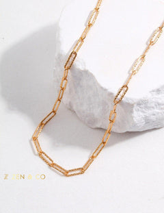 KATE Minimalist gold chain - ZEN&CO Studio