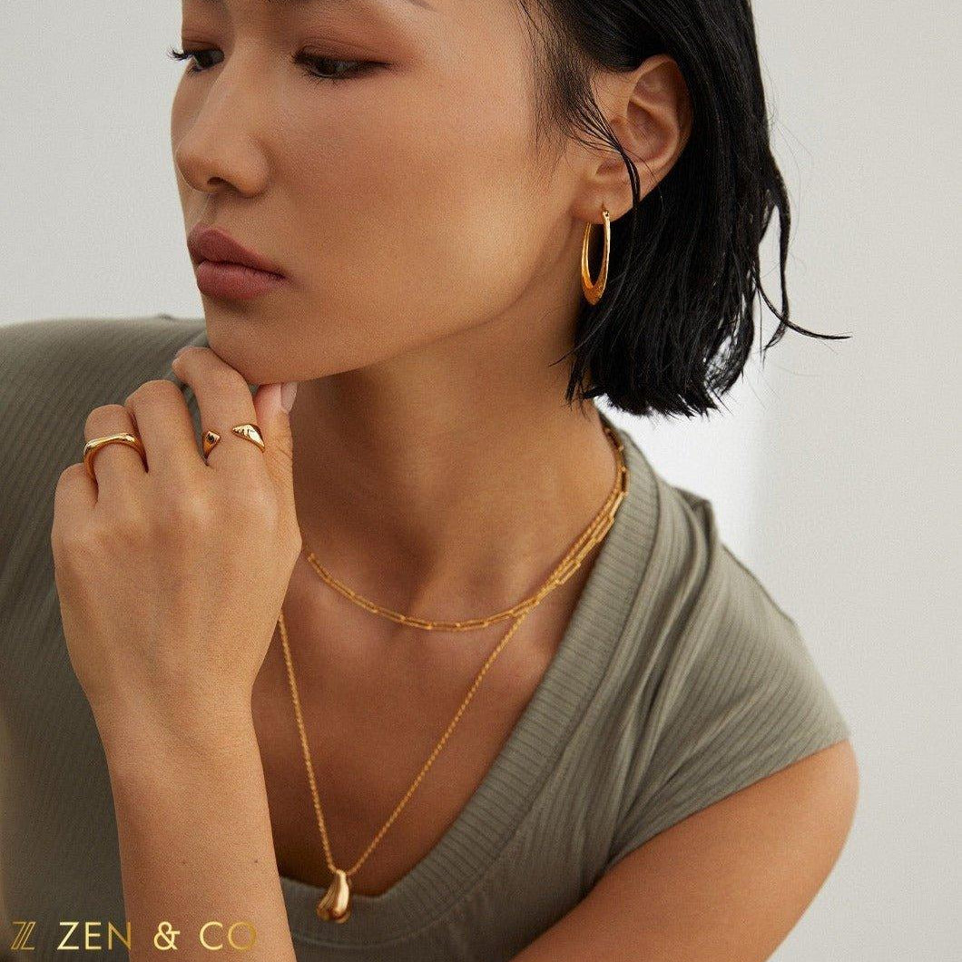 KATE Minimalist gold chain - ZEN&CO Studio