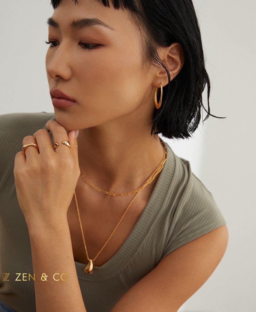 KATE Minimalist gold chain - ZEN&CO Studio