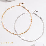 KATE Minimalist gold chain - ZEN&CO Studio