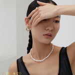 KITTY Baroque pearl beaded necklace - ZEN&CO Studio