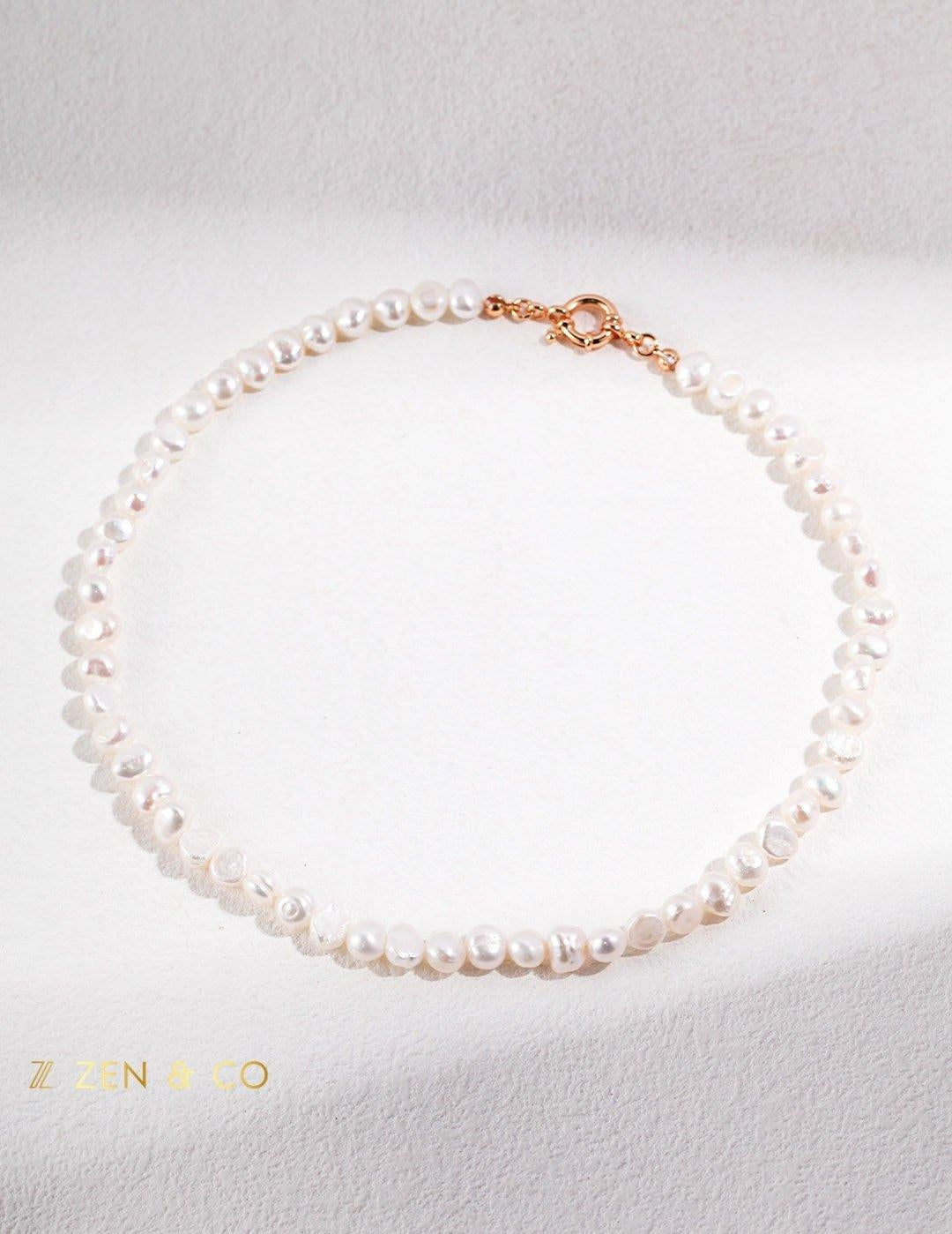 KITTY Baroque pearl beaded necklace - ZEN&CO Studio