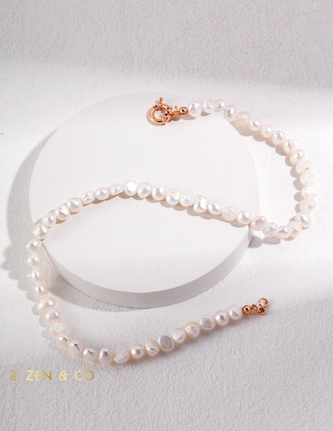 KITTY Baroque pearl beaded necklace - ZEN&CO Studio