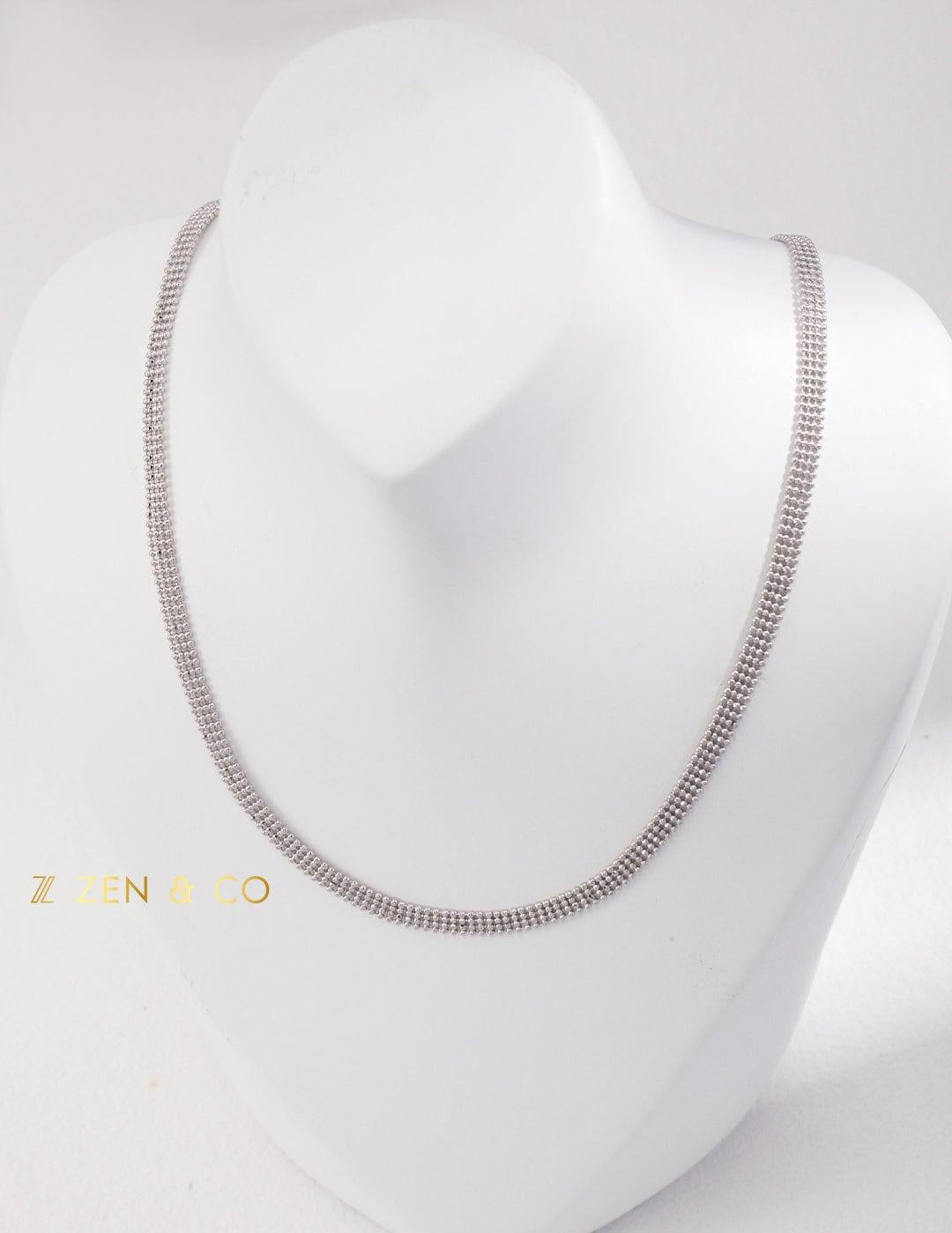 LEXIE Lace texture choker layering necklace - ZEN&CO Studio