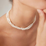 LILIAN Statement 3-layer Pearl necklace - ZEN&CO Studio