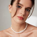 LILIAN Statement 3-layer Pearl necklace - ZEN&CO Studio