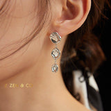 MAEVE Fluid Way of Water dangle earrings - ZEN&CO Studio