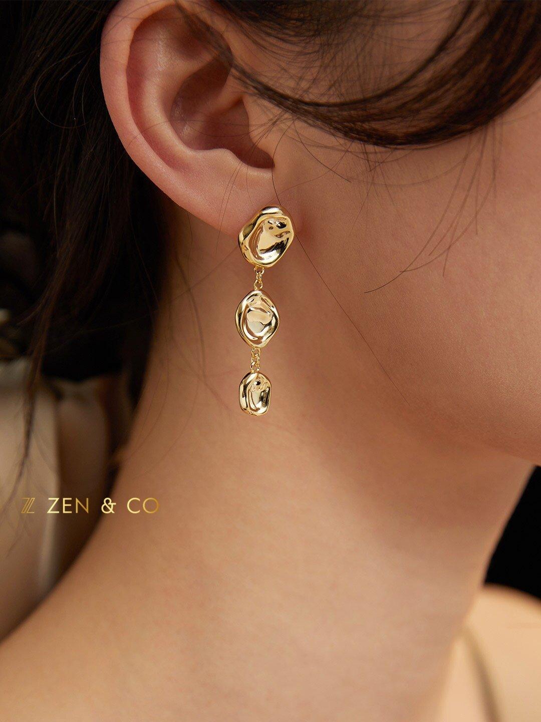 MAEVE Fluid Way of Water dangle earrings - ZEN&CO Studio