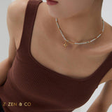 MEADOW quartz necklace and bracelet - ZEN&CO Studio